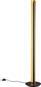 Lampadar negru LED cu intensitate reglabilă (înălțime 142,5 cm) Texel – Trio