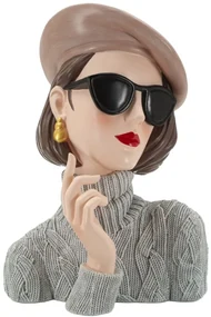 Mauro Ferretti Statueta Donna Paris -B- Cm 18,5X14X24 | Aosom Romania
