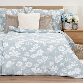 Lenjerie pat 4Home Gentle Green bumbac creponat, 140 x 200 cm, 70 x 90 cm, 140 x 200 cm, 70 x 90 cm