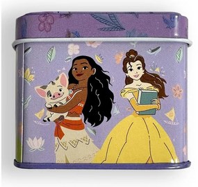 Prințesele Disney Purple cutie mini metal 7,5 cm