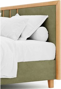 Pat Infinity Tapitat cu Saltea  120/140/160/180x200cm - 120x200