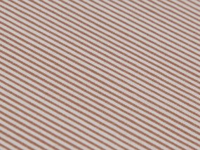 Cearsaf de pat din bumbac cu elastic Culoare maro, LINE 90 x 200 cm