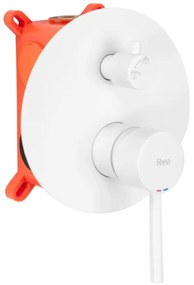 Set de duș incastrat Rea Lungo WHITE + BOX