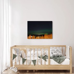 Tablou cu aurora borealis (70x50 cm)