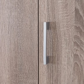 Dulap Miami 160x205 cm stejar York-alb