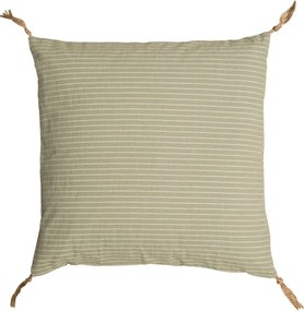 Perna decorativa, din bumbac si iuta naturala, Jut 45x45cm