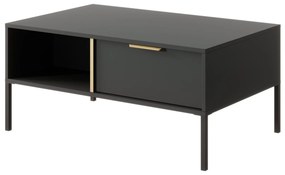 Măsuță de cafea Lyran 2S (antracit + Auriu). 1071360