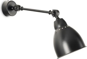 BRILAGI - Lampă de perete QUILL 1xE27/40W/230V 40 cm neagră