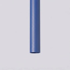 Sollux SL.2125 - Lustră suspendată pe cablu PASTELO 1xG9/8W/230V albastră