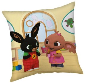 Pernă pentru copii 40x40 cm Bing Bunny – Jerry Fabrics