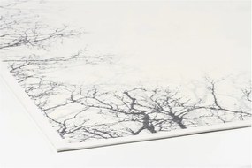 Covor reversibil Narma Puise, 140 x 200 cm, alb