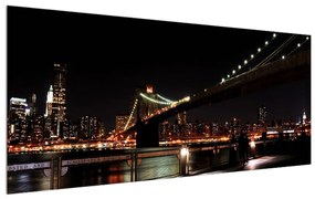 Tablou cu podul Brooklyn (120x50 cm), în 40 de alte dimensiuni noi