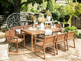 Set mobilier de grădină Saffiya (lemn deschis) . 1075795