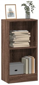 vidaXL Bibliotecă, stejar maro, 40x24x76 cm, lemn prelucrat