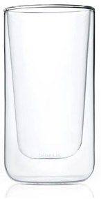 Set 2 pahare din sticlă dublă termorezistentă Blomus Latte Macchiato, 320 ml