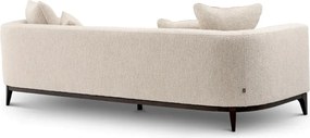 Canapea confortabila design LUX Brannan, Boucle chalk white