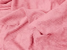 Cearsaf Frotir cu elastic EXCLUSIVE 180 x 200 cm roz