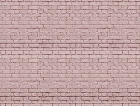 Tapet Soft Bricks, Pink, Rebel Walls