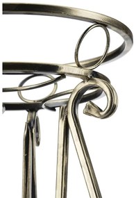 Suport de flori 62x28 cm auriu