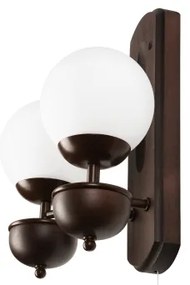 Aplică Brilagi COTTAGE 2xG9/40W/230V fag/alb