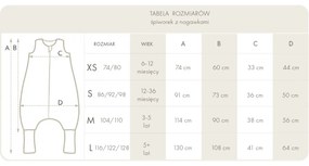 Sac de dormit cu picioare, bumbac 1 Tog, Natura, marimea XS, 74 80, 6-12 luni - BabySteps