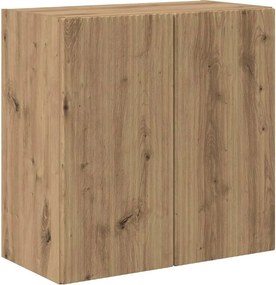 vidaXL Dulap TV de perete Pe perete Stejar Artizanal 59,5 x 31 x 60 cm