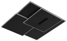 Plafonieră LED dimabilă LED/95W/230V 3000-6500K negru + telecomandă
