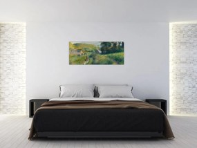 Tablou - Auguste Renoir, The Mussel Harvest, reproducere (120x50 cm)