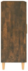 Servanta, stejar fumuriu, 69,5x34x90 cm, lemn compozit Stejar afumat, 1