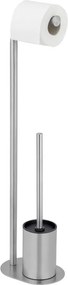 Suport pentru hârtie igienică argintiu mat din oțel inoxidabil Levante – Wenko