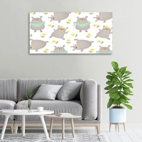 Imprimare tablou canvas Urşii ilustrare