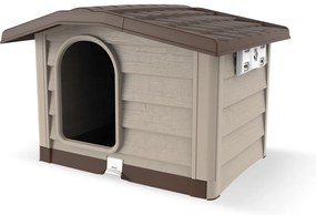 Doghouse Bungalow bej, 89 x 75 x 62 cm
