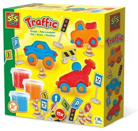 Set creativ - Trafic din plastilina