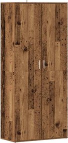 vidaXL Pantofar, Lemn vechi, 80x39x178 cm, PAL