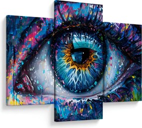Tablou - Pictura ochilor (90x60 cm)