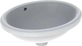Lavoar sub blat Geberit Variform 48 cm fara orificiu baterie cu orificiu preaplin