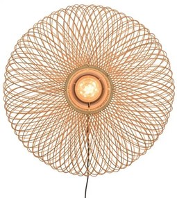 Aplica eco din bambus Cango natur, 60x25cm