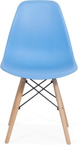 Scaune de plastic pentru bucatarie BUC 232P bleu