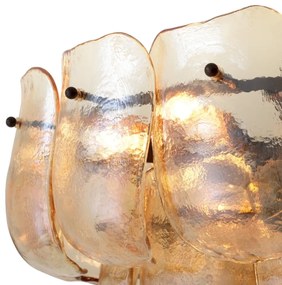 Candelabru design LUX, Sticla, Champagne, Gustave