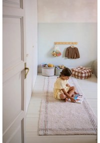 Covor tip traversă crem lavabil/țesut manual din bumbac 80x230 cm Cuisine Natural – Lorena Canals