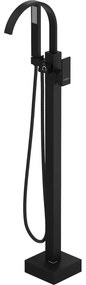 Mexen Veda baterie de baie freestanding, negru - 75433-70