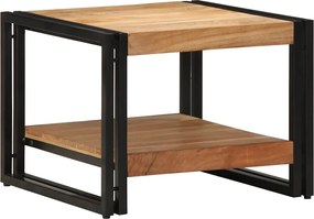vidaXL Masuta de cafea 50x50x38 cm din lemn masiv de salcam