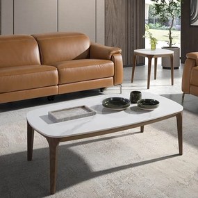 Masuta de cafea deosebita design LUX Walnut