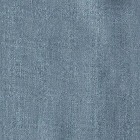 Cearceaf albastru/gri din in cu elastic 160x200 cm Blue Fog – Linen Tales