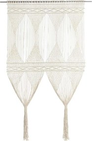 vidaXL Perdea macrame, 140 x 240 cm, bumbac