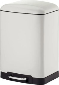 Coș cu pedale Kela DAVINO 12 l, alb