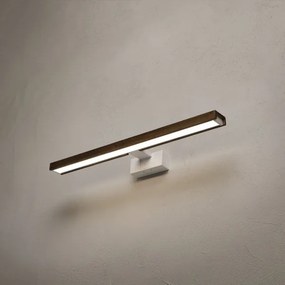 Brilagi-LED Iluminare pentru oglindă de baie WOODY MIRROR 3în1 LED/12W/230V 60 cm IP44 alb/stejar