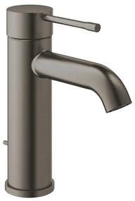 Baterie lavoar Grohe Essence, marimea S, ventil inclus, antracit periat Hard Graphite Antracit periat