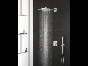 Sistem dus Grohe Grohterm Smartcontrol, termostatic, incastrat, Rainshower 310 SmartActive Cube, 2 jeturi, set dus Euphoria Cube stick, crom, 34706000