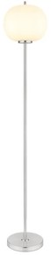 Lampadar, lampa de podea design modern Blacky I nichel